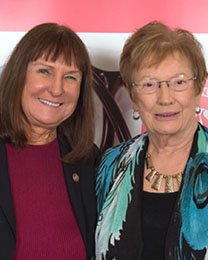 Dr. Gail Lamb and Mary Ann Watkins
