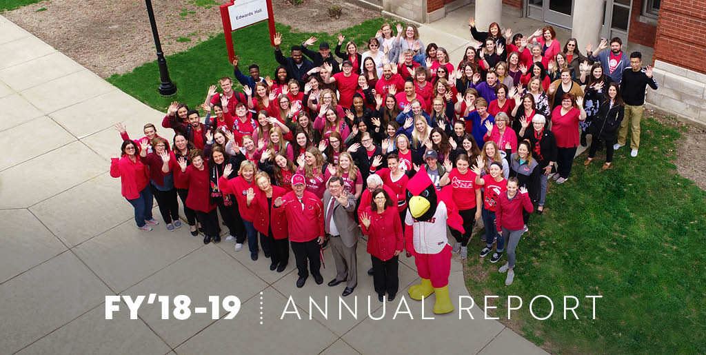 Mennonite College of Nursing Staff posing together