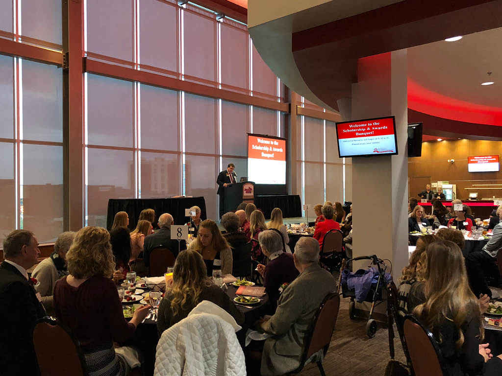 Scholarship and Award Banquet, Fall 2018